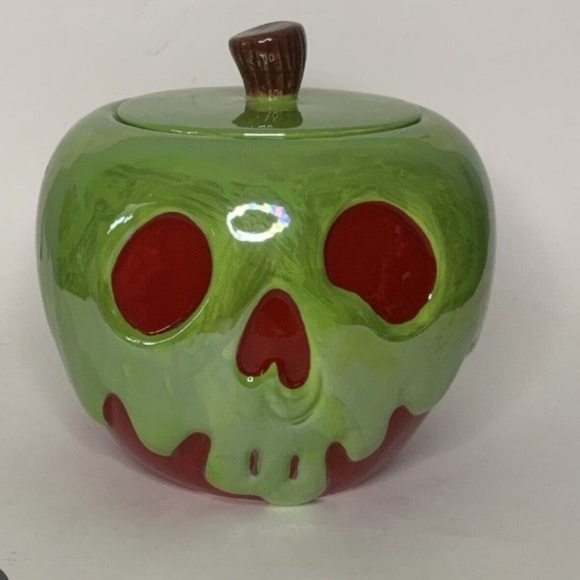 Disney Other - NEW Disney Villains poison apple cookie jar